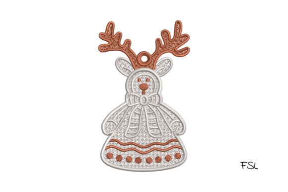 Lace Reindeer: A Boutique Embroidery Review